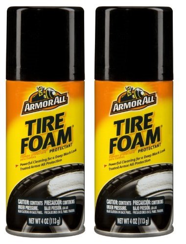 4OZ Foam Tire Cleaner - 2 Pack | Heavy Duty Wheel & Rim Cleaner for Cars, Trucks, SUVs | Safe for Alloy, Chrome & Painted Wheels | Perfect for Auto Detailing & Car Wash