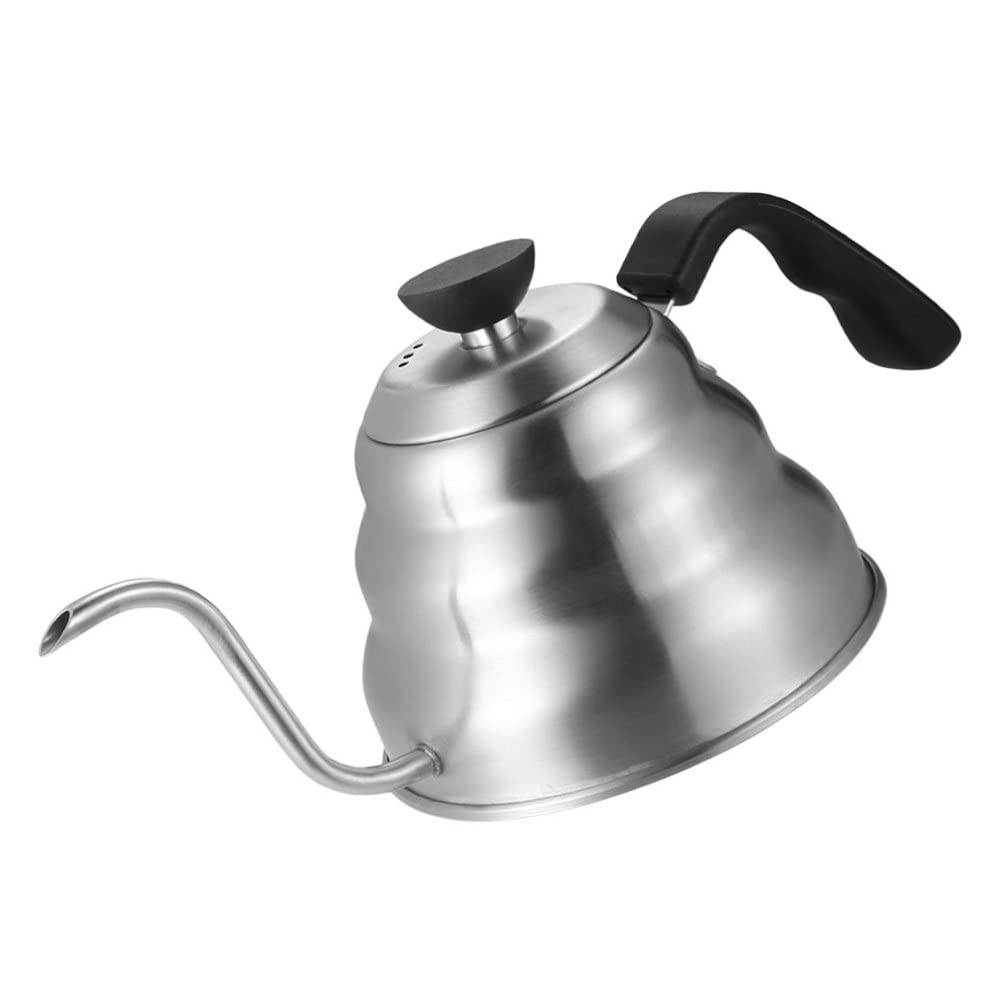Premium CALLARON Camping Coffee Maker - Stainless Steel Pour Over Kettle with Long Spout for Perfect Coffee Brewing | Ideal for Outdoor Adventures, Home Baristas & Specialty Coffee Lovers