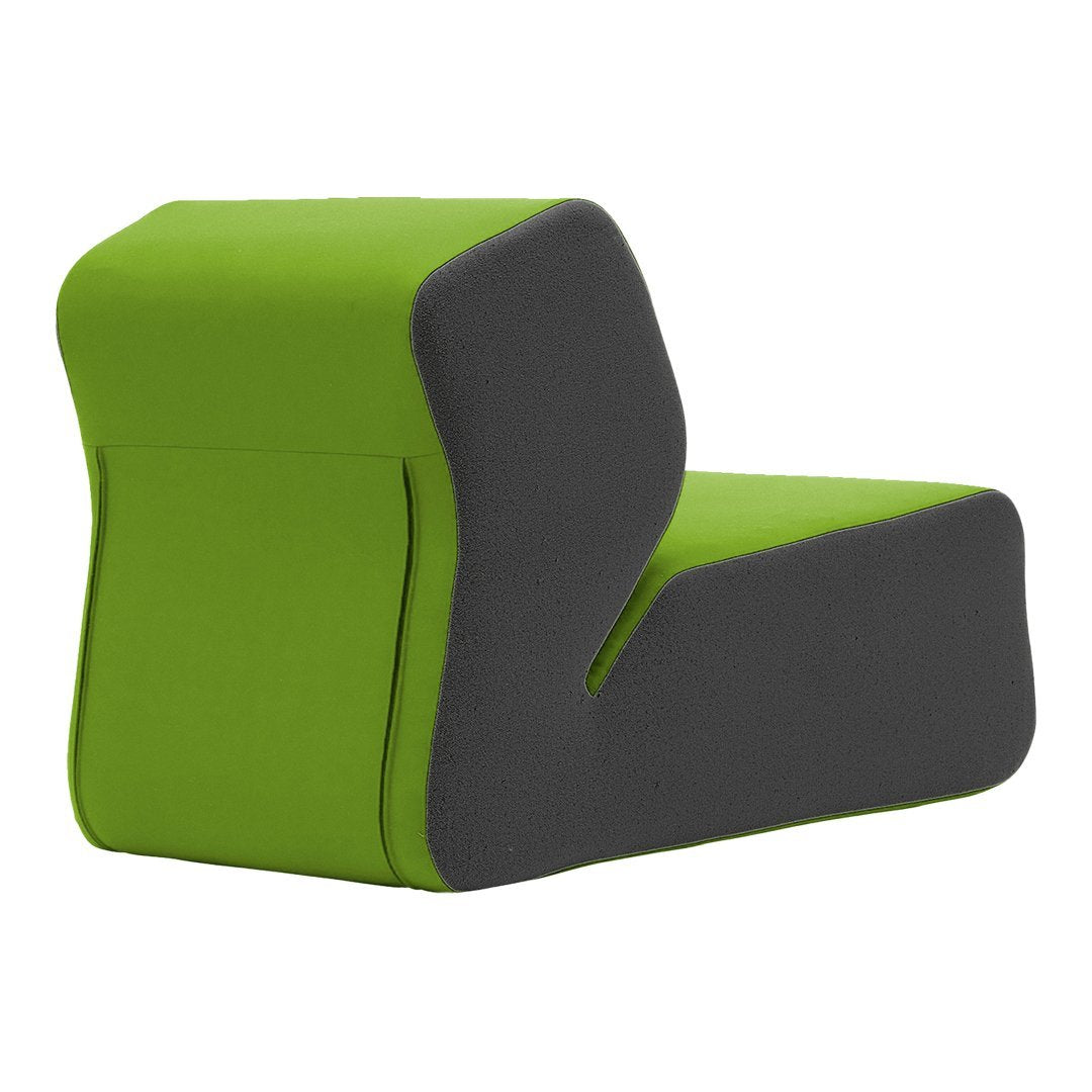 Hugo Lounge Chair - Modern Accent Chair for Living Room, Bedroom & Office - Comfortable Upholstered Armchair with Wooden Legs - Perfect for Relaxing, Reading & Decor