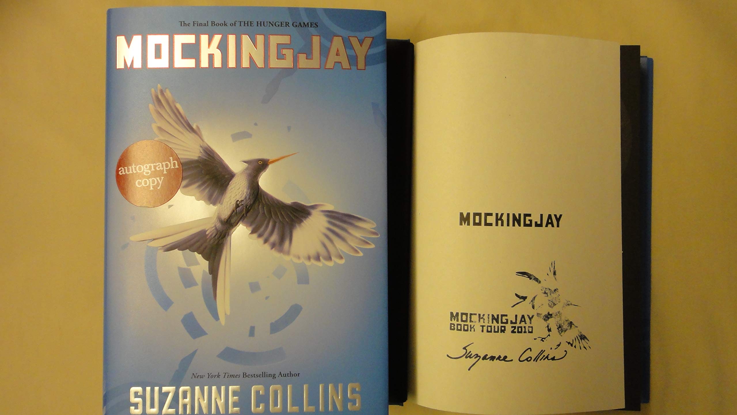 Mockingjay: The Final Book of The Hunger Games Trilogy by Suzanne Collins - Hardcover Edition (2010) | Dystopian Fiction for Teens & Adults, Book Club Pick, Post-Apocalyptic Survival Story