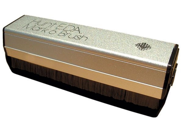 Music Hall Hunt EDA Record Cleaning Brush - Premium Vinyl Record Cleaner for Dust & Static Removal - Perfect for Turntables, LP Collections & Audiophile Listening Sessions