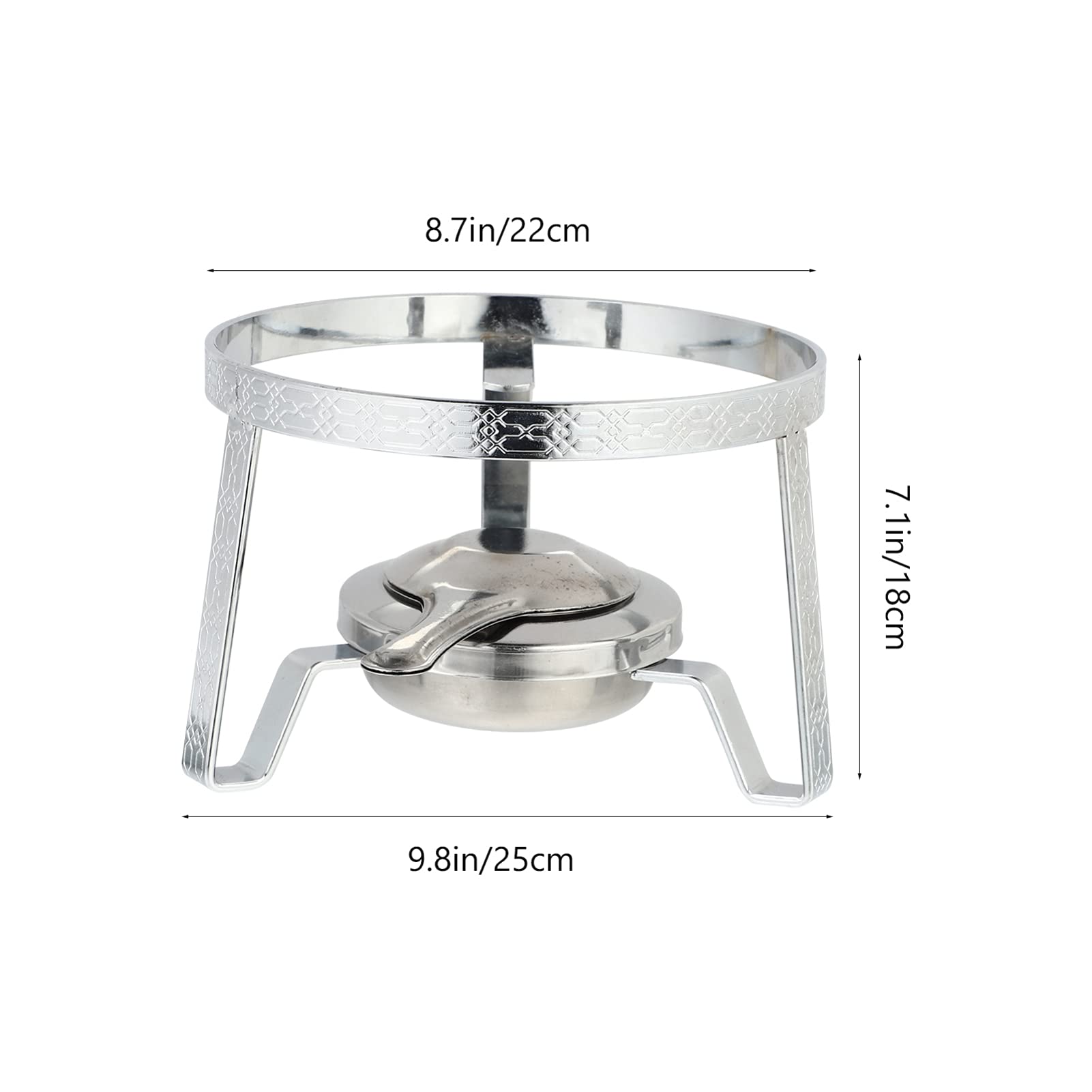 Portable Stainless Steel Double Boiler - Chocolate Melting Pot, Wax Warmer & Candy Melts Maker for Camping, Backpacking & Home Kitchen Use | Hemoton Ceramic Cheese Warmer & BBQ Stove Burner