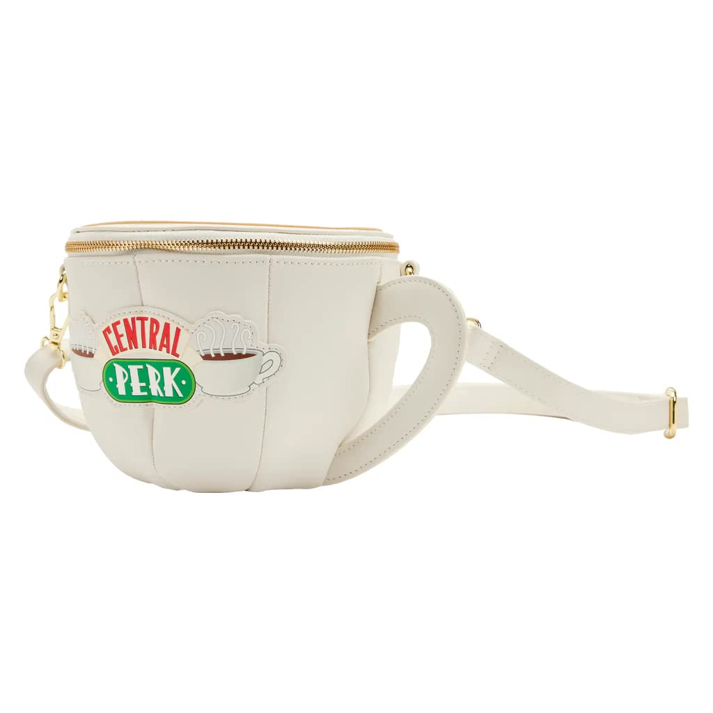 Loungefly Friends Central Perk Mug Crossbody Bag - Official TV Show Merchandise for Fans | Perfect for Cosplay, Conventions & Everyday Use