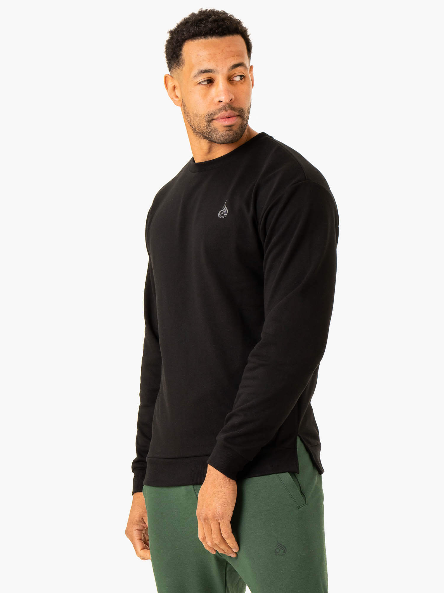 Heritage Classic Crew Neck T-Shirt for Men - Soft Cotton Black Tee - Casual Wear & Everyday Outfits