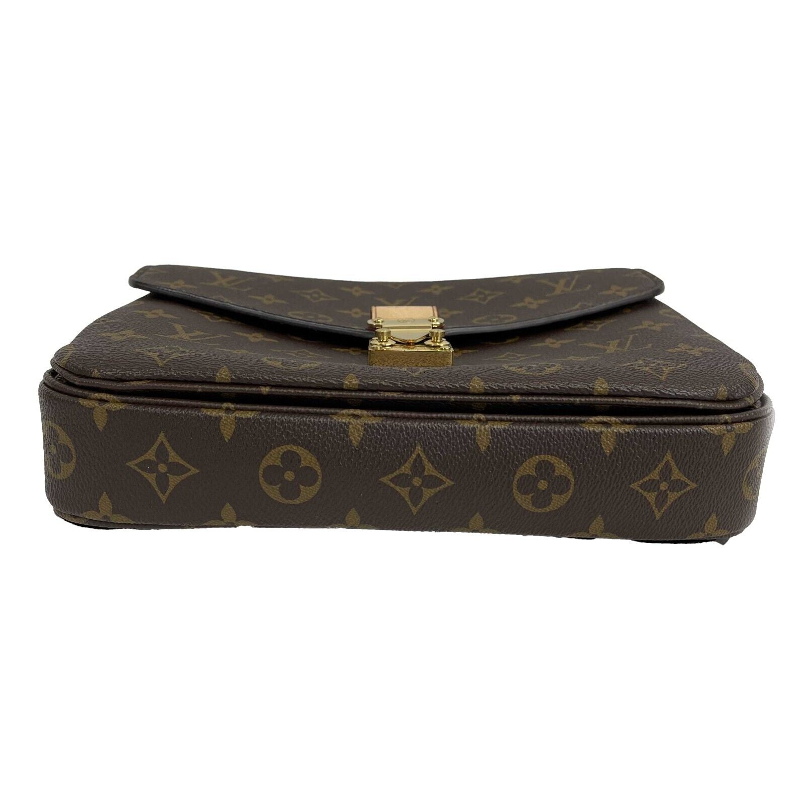 Authentic Louis Vuitton Pochette Métis Handbag - Brown Monogram Canvas with Top Handle & Crossbody Strap | Luxury Shoulder Bag for Women, Perfect for Work, Travel & Evening Events