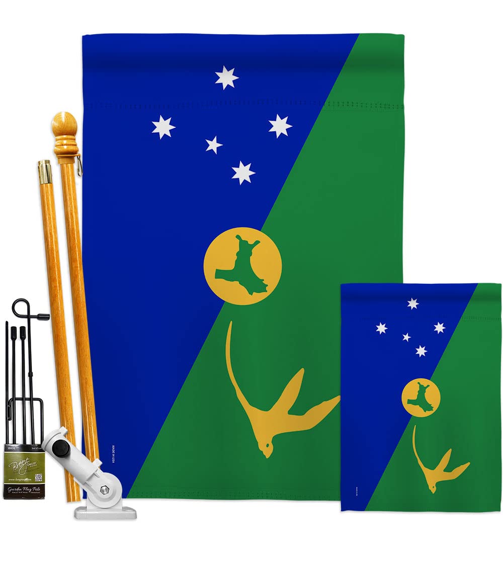 Americana Home & Garden Australia Christmas Island Double-Sided Garden Flag - Regional Territory Banner for Small Yards & Outdoor Decor | Made in USA | Perfect for Holiday Gifts, Patio & Front Yard Decoration