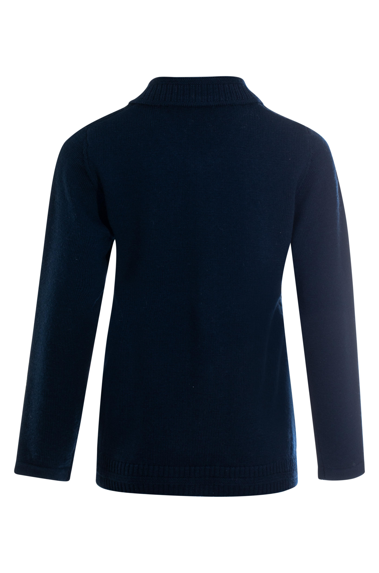 100% Wool Cable Knit Cardigan for Women - Navy Blue Chunky Sweater | Cozy Winter Pullover | Perfect for Casual Outfits & Office Wear (Style 9013ZZ)