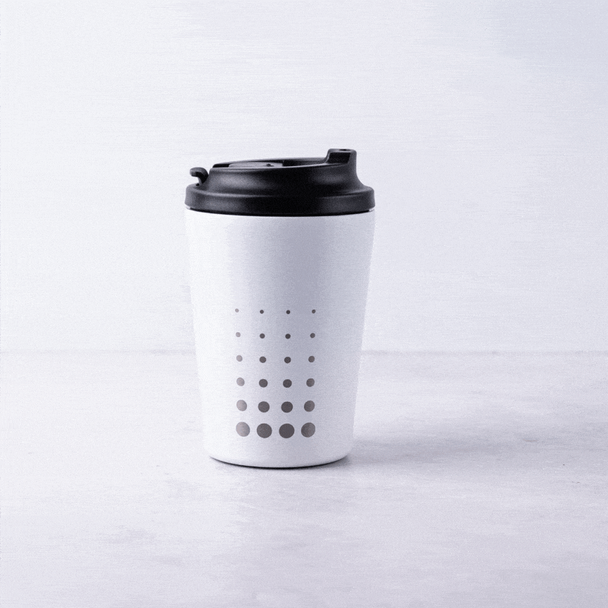 Eco-Friendly Reusable Coffee Cup - Insulated Travel Mug for Hot & Cold Drinks - Perfect for Office, Commute, and Outdoor Adventures