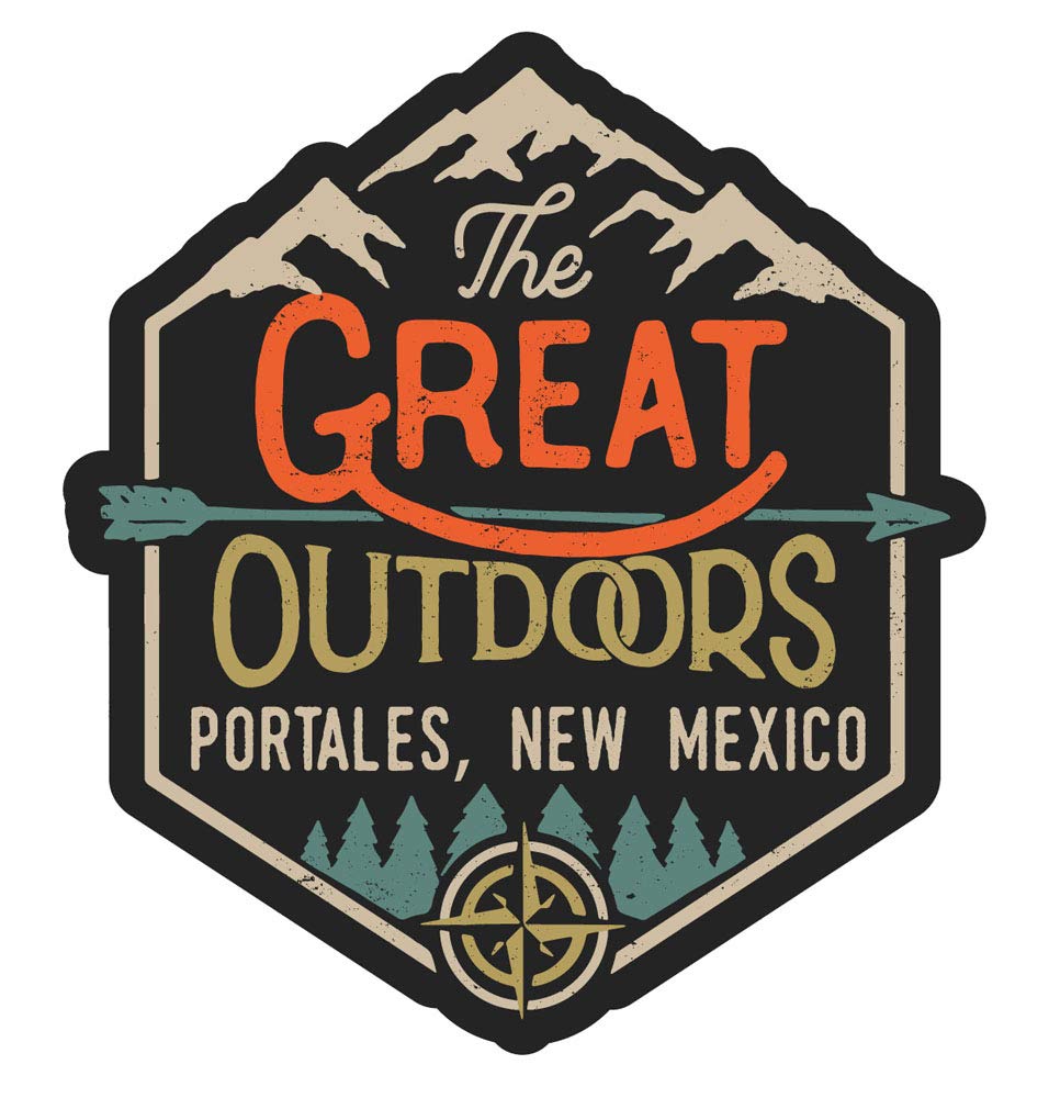Portales New Mexico The Great Outdoors 4-Inch Fridge Magnet - Collectible Souvenir for Refrigerators, Lockers & Office Decor