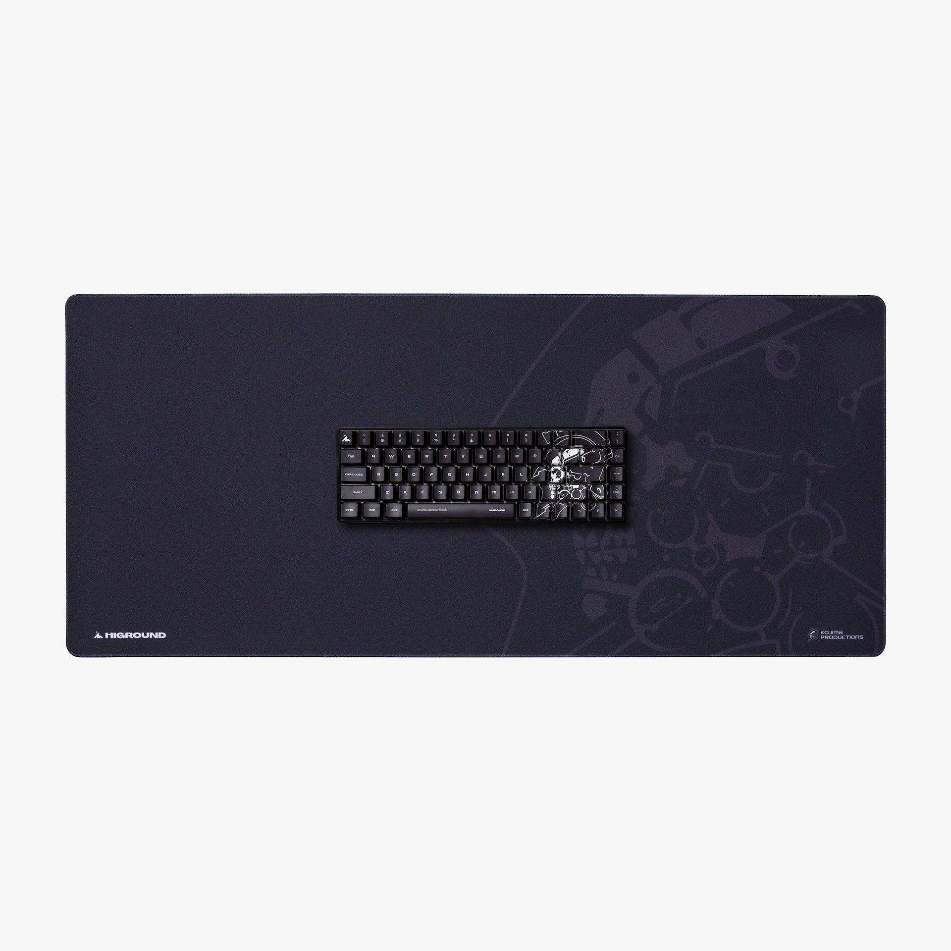 Kojima Productions x HG Large Gaming Mouse Pad - High Precision Control for PC & Console Gamers - Perfect for Esports, Office & Home Use