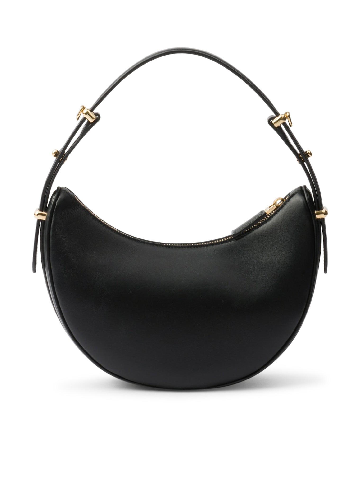 Prada Arqué Leather Shoulder Bag for Women - Stylish & Luxurious Crossbody Purse for Work, Travel & Everyday Use