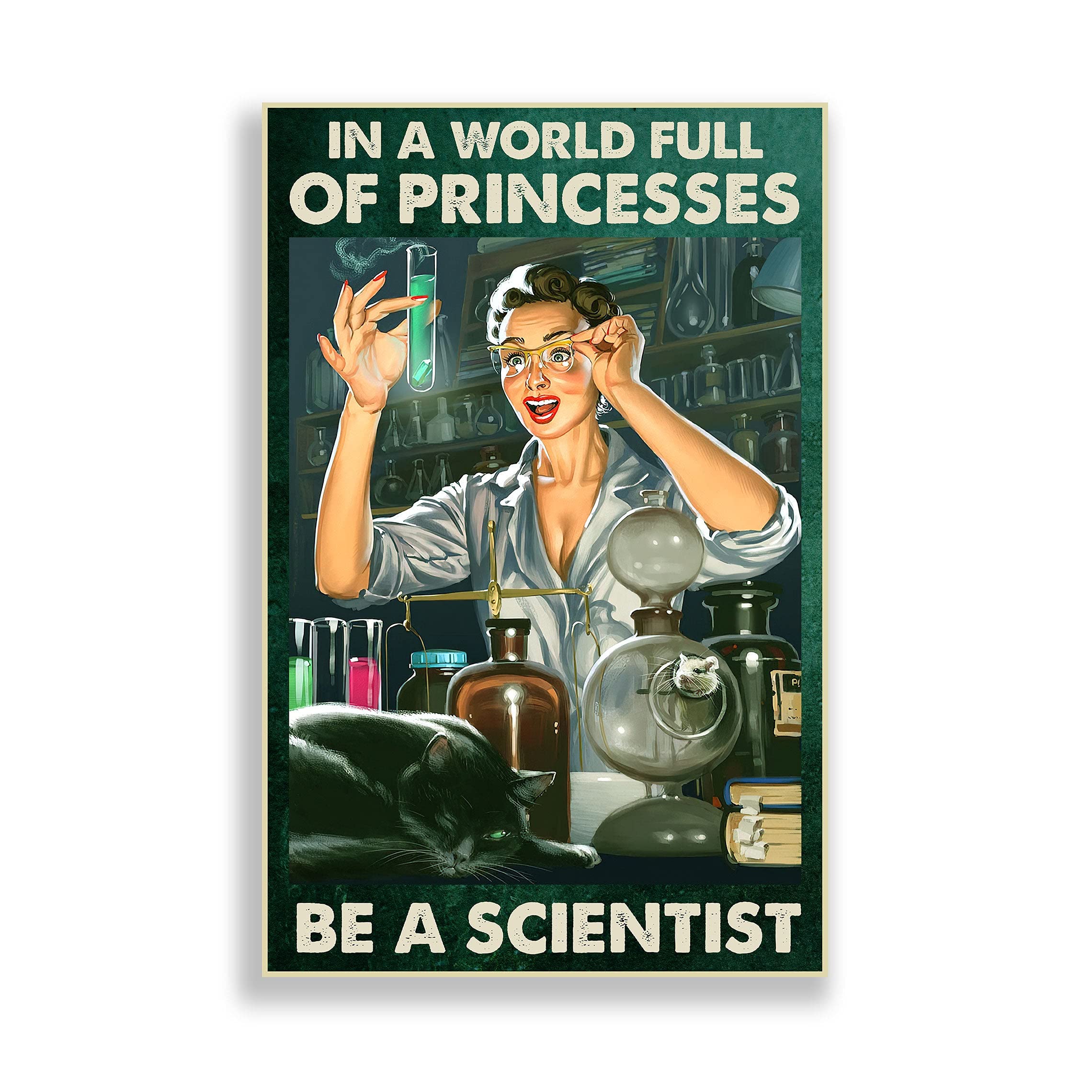 500-Piece Jigsaw Puzzle: Women in Science Lab - STEM Gift for Adults & Kids