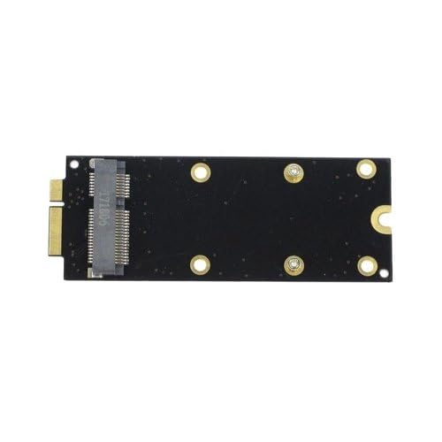 7+17 Pin mSATA SSD to SATA Adapter Card for MacBook Pro 2012 (MC976/A1425/A1398) - Upgrade Your MacBook Storage for Faster Performance & Data Transfer