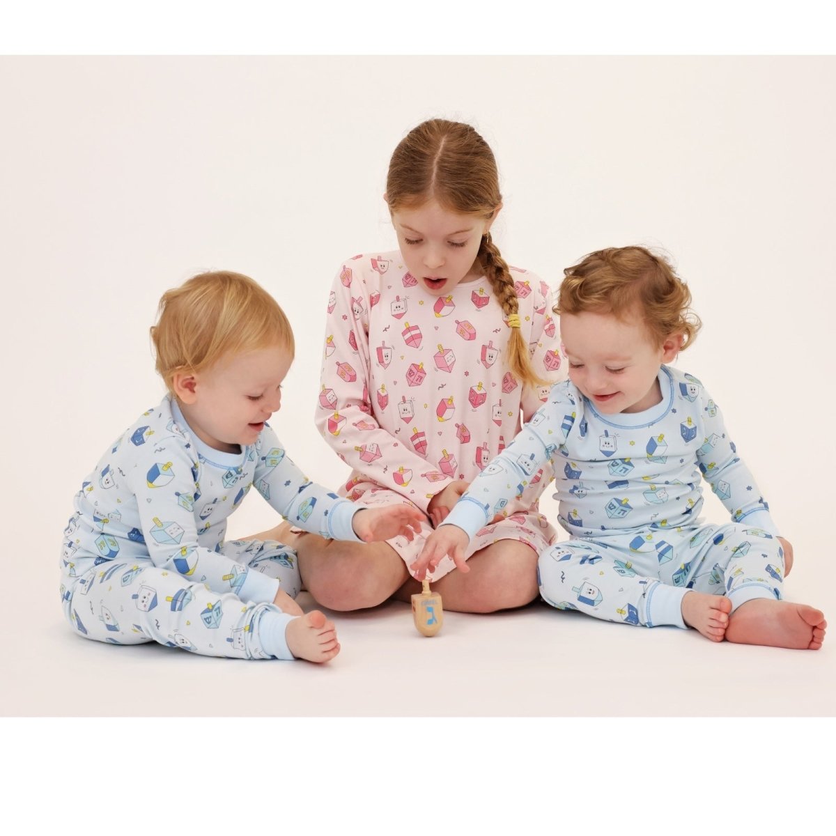Happy Dreidel Dress - Hanukkah Holiday Party Outfit for Women & Girls | Festive Jewish Celebration Apparel for Family Gatherings & Synagogue Events