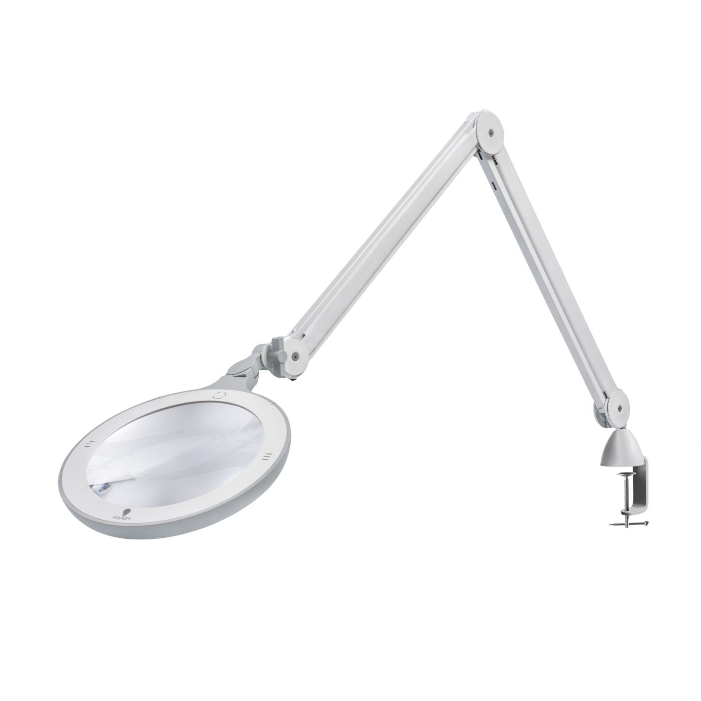 Daylight Omega 7 Magnetic LED Desk Lamp - Adjustable Brightness for Reading, Studying & Office Work | Dimmable Task Light with USB Charging Port for Home & Workspace