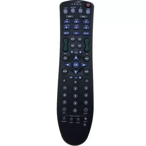 Universal Replacement Remote Control for Arris TV Model 1072ABC2-R - Compatible with TV, Audio & Projector Devices | Perfect for Home Entertainment & Office Presentations