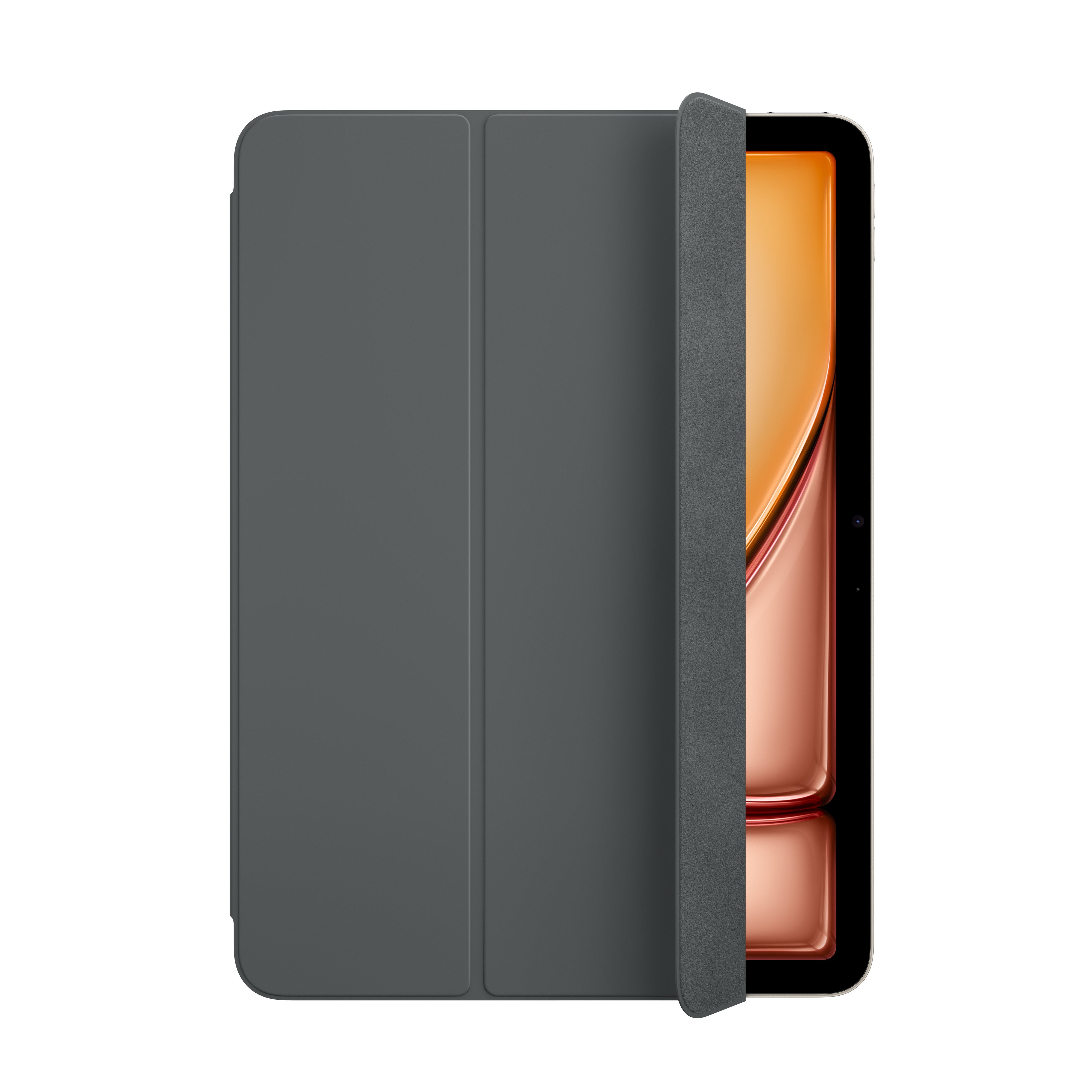Smart Folio Case for iPad Air 13-inch (M2) - Slim Protective Cover with Auto Wake/Sleep - Carbon Gray - Perfect for Work, Travel & Everyday Use