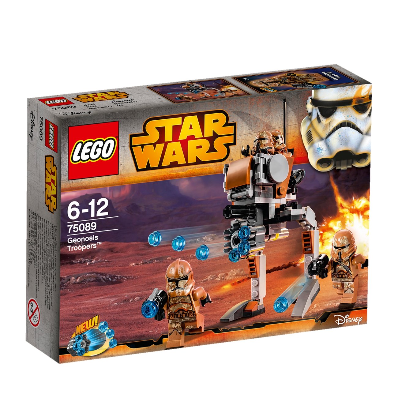 LEGO Star Wars 75089 Darth Vader's TIE Advanced vs A Wing Starfighter Building Kit - Perfect for Kids & Adult Collectors, Space Battle Play & Display
