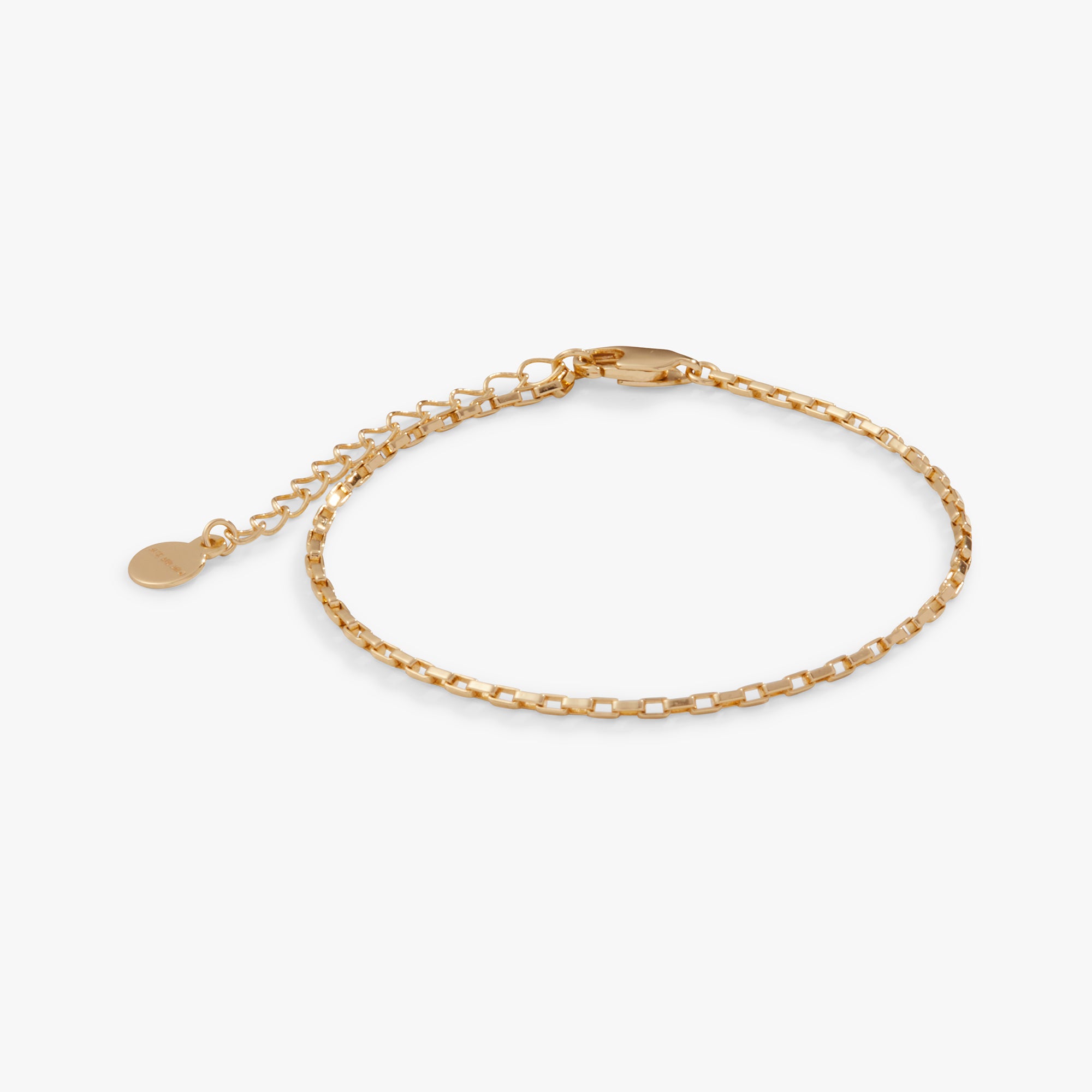 Trendy Box Link Chain Bracelet for Women - Gold & Silver Stainless Steel Jewelry - Perfect for Casual Wear, Parties & Gifts