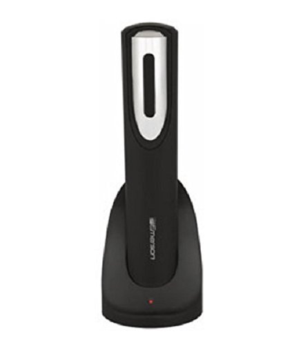 Emerson B061 Electric Wine Bottle Opener - Automatic Corkscrew with Foil Cutter, Compact 10.7