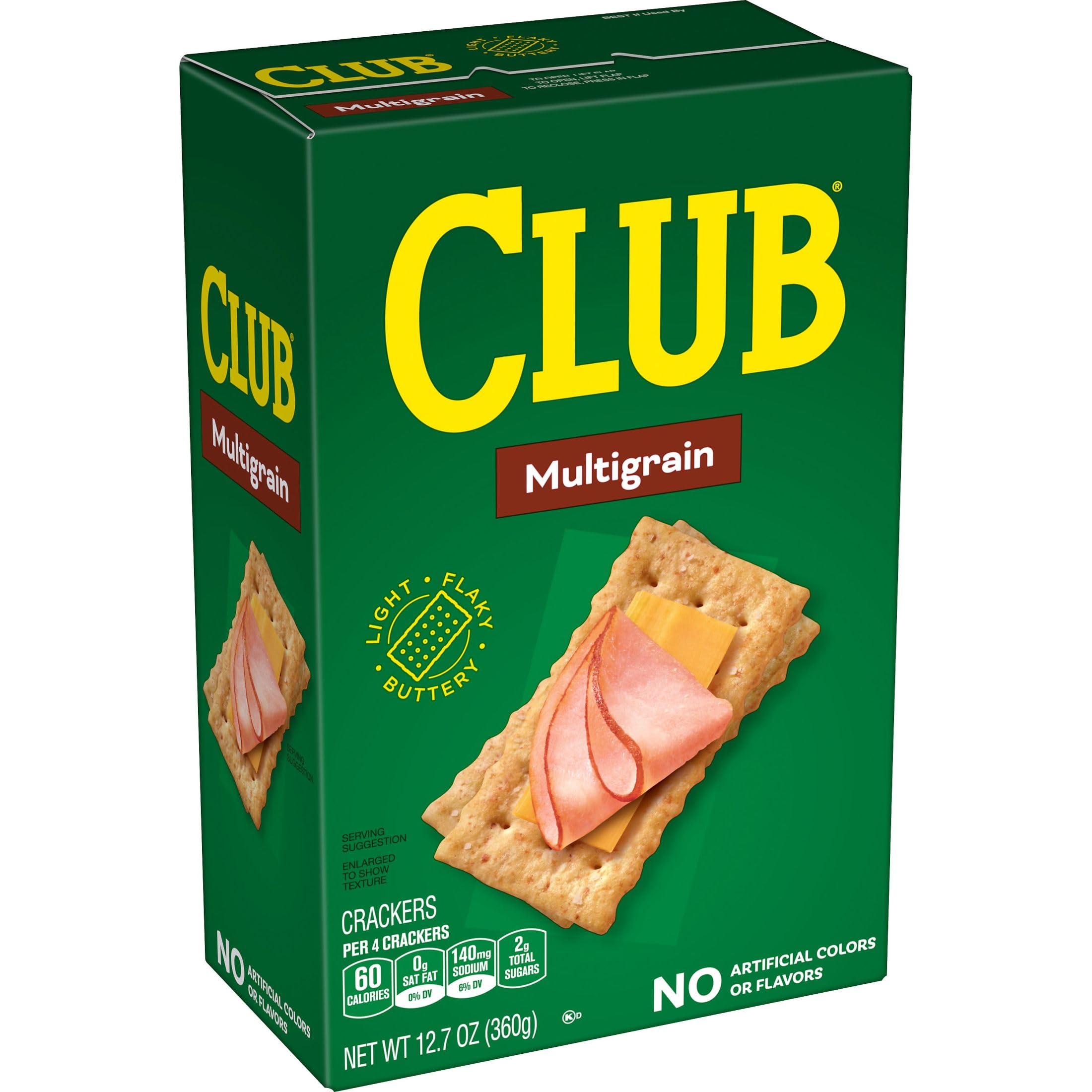 Club Crackers Multigrain Snacks - 12 Boxes (152.4oz) - Perfect for Lunch, Parties & On-the-Go Snacking | Healthy Crackers for Kids & Adults