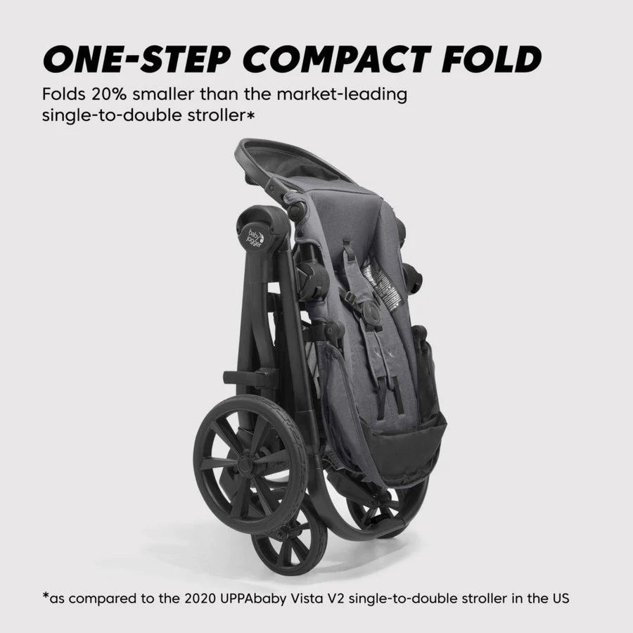 Baby Jogger City Select 2 Travel System Stroller - Lightweight Convertible Car Seat & Bassinet Combo for Newborns to Toddlers - Perfect for Urban Walking, Jogging, and Family Outings