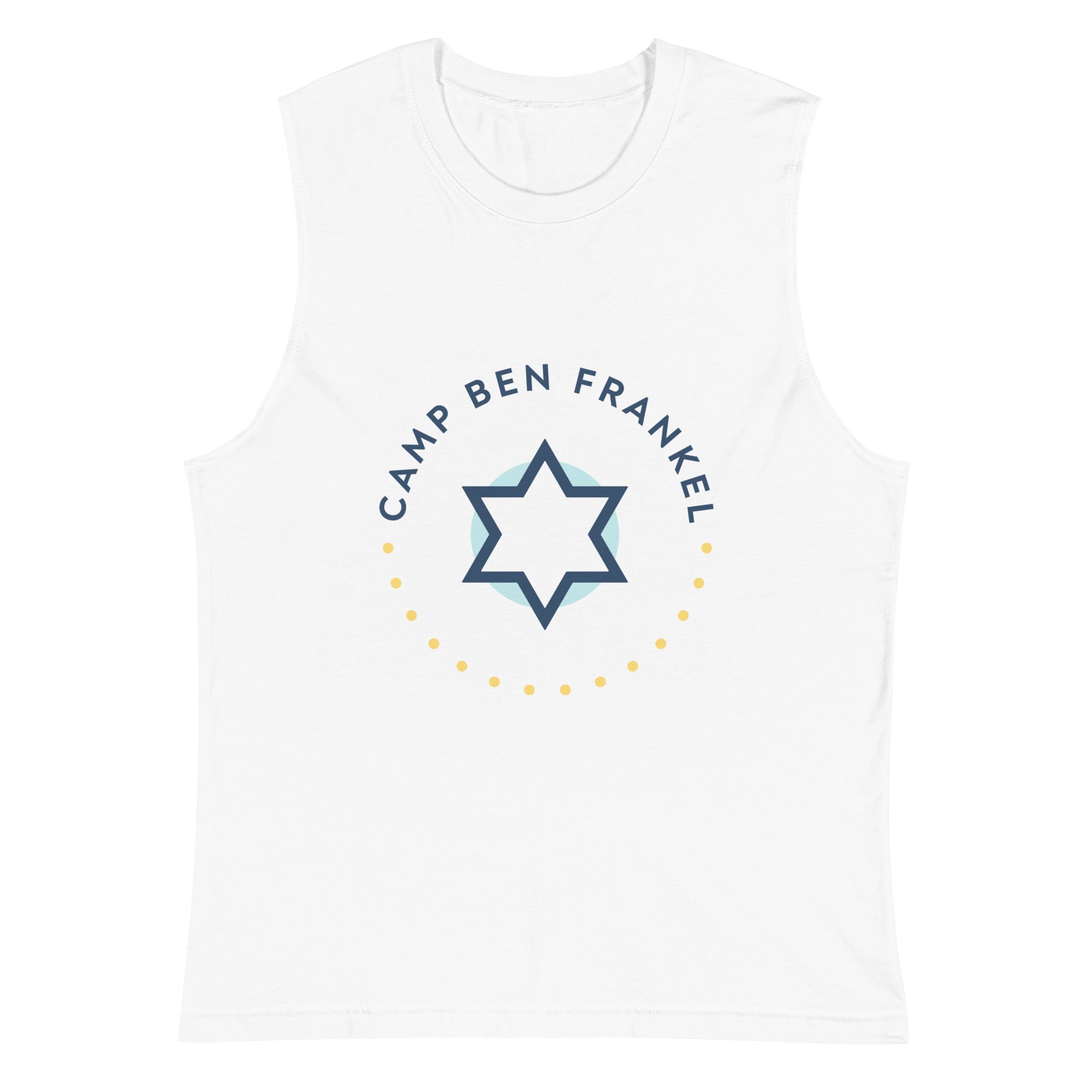 Ben Frankel Men's Muscle Shirt - Workout & Gym Tank Top for Bodybuilding, Running & Fitness Training - Comfortable Athletic Performance Shirt for Men