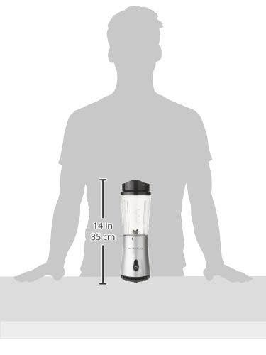 Hamilton Beach 14oz Single-Serve Blender with Travel Lid - Perfect for Smoothies On-The-Go