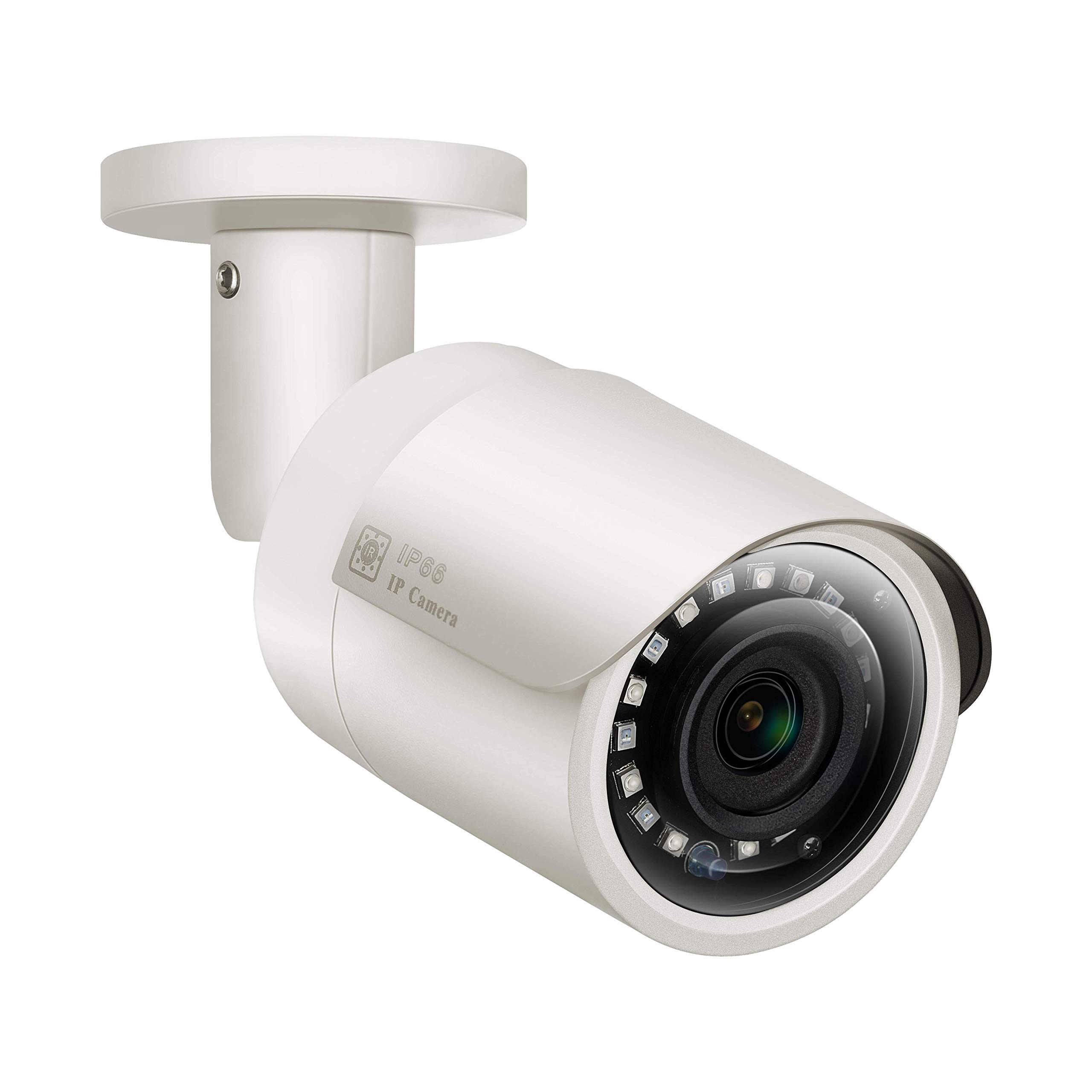 GW Security 8 Channel 4K NVR 5MP POE Audio & Video Surveillance System with 8 Weatherproof Bullet Cameras - AI Human & Vehicle Detection, Built-in Microphone, Pre-Installed 2TB HDD | Ideal for Home Security, Business Monitoring & Outdoor Surveillance