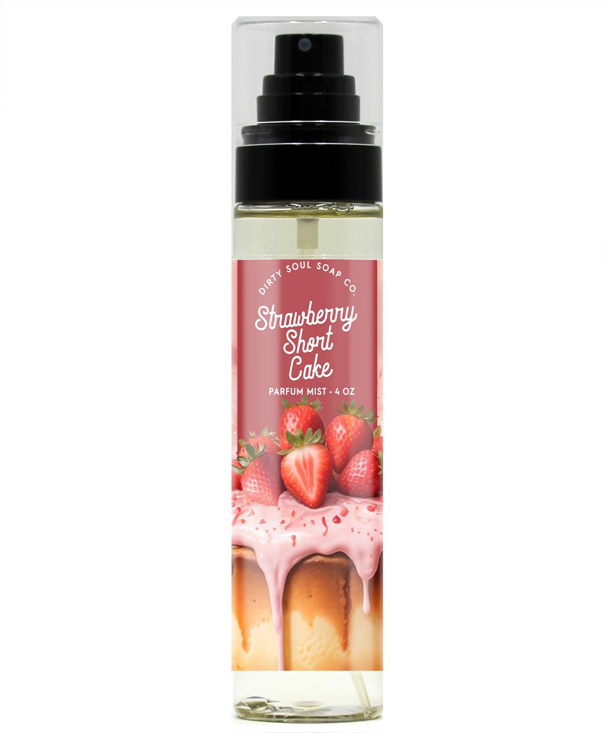 Strawberry Shortcake Perfume Mist - Inspired by Strawberry Pound Cake | Long Lasting Fragrance | Sweet Scent Dupe | Perfect for Daily Wear, Date Nights & Gift Giving