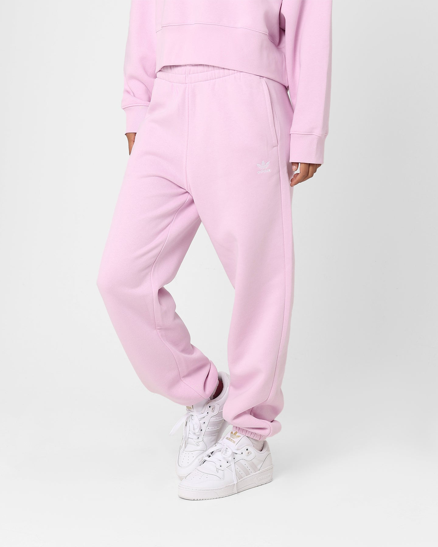 Adidas Women's Essentials Fleece Jogger Pants - Soft Comfortable Lounge Sweatpants for Yoga, Running & Casual Wear