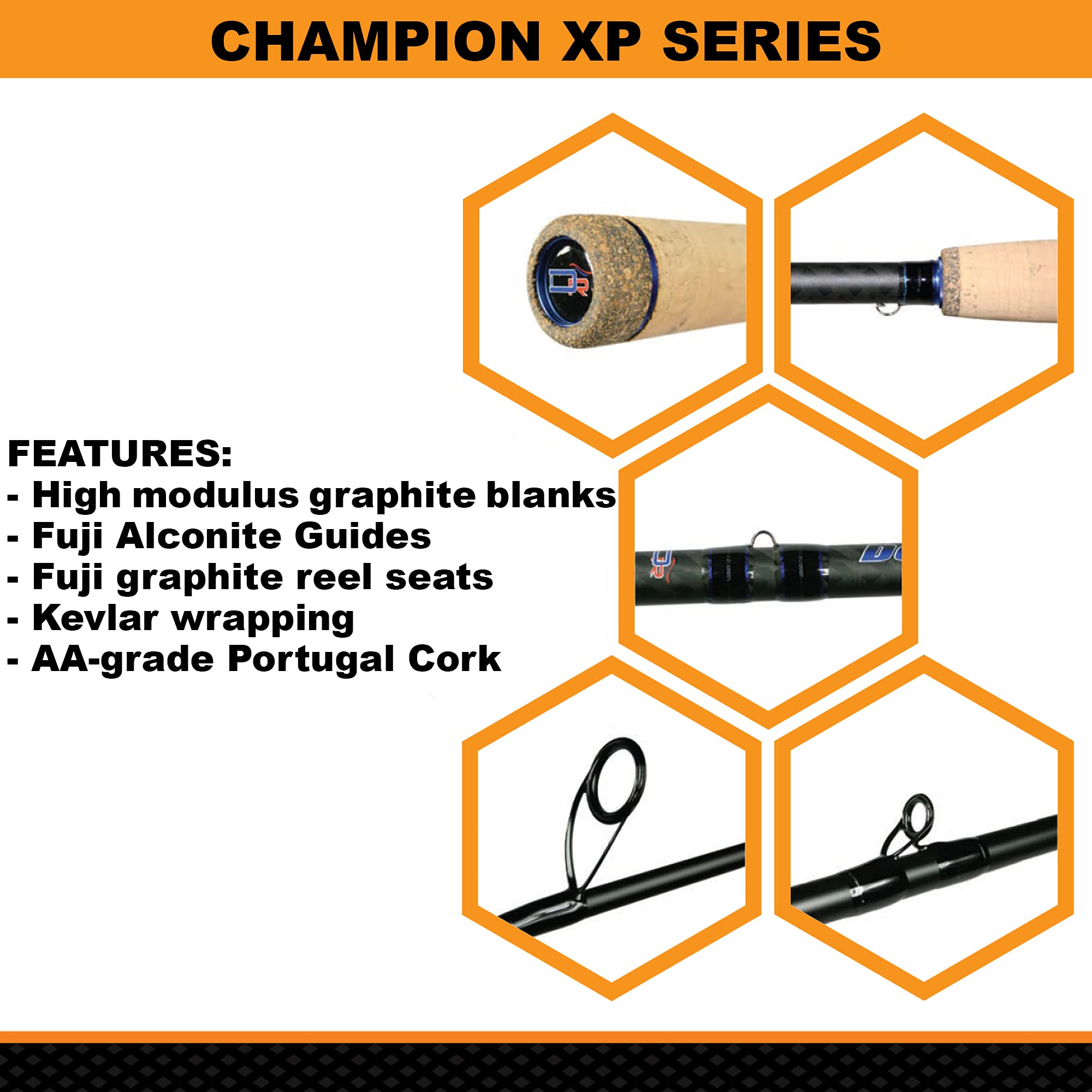 Dobyns Rods Champion XP Casting Rod 7'6