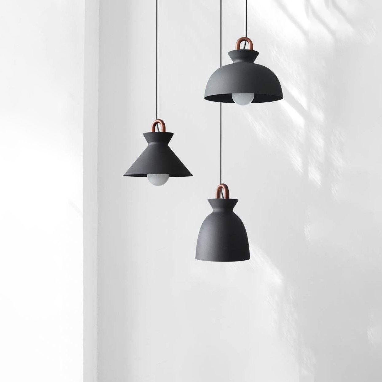 Modern Coil Ceiling Pendant Light Fixture - Adjustable Hanging Chandelier for Dining Room, Kitchen Island, Bedroom & Living Room Decor