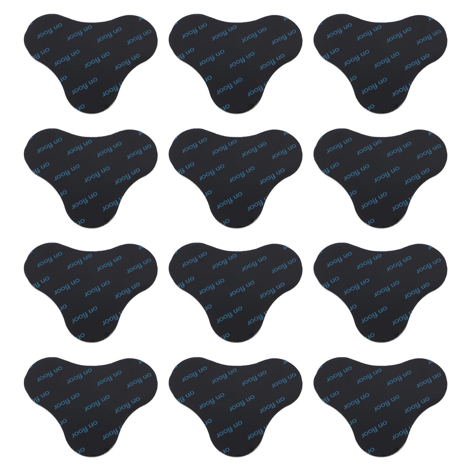 Non-Slip Cabilock Rug Grippers 12Pcs - Double Sided Anti-Slip Rug Pads for Area Rugs, Carpets & Hardwood Floors - Keep Rugs Secure in Living Room, Bedroom, Hallway & Office