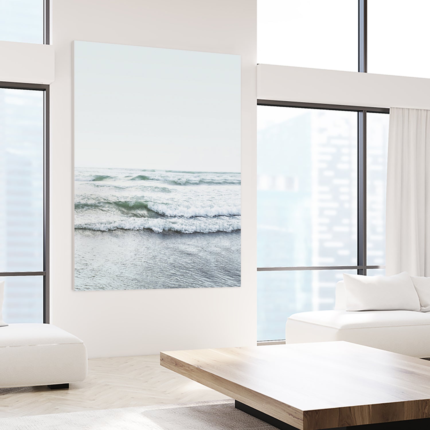 Blue Ocean - Premium Quality for Home & Office Decor | Stylish & Versatile for Living Rooms, Bedrooms, and Workspaces