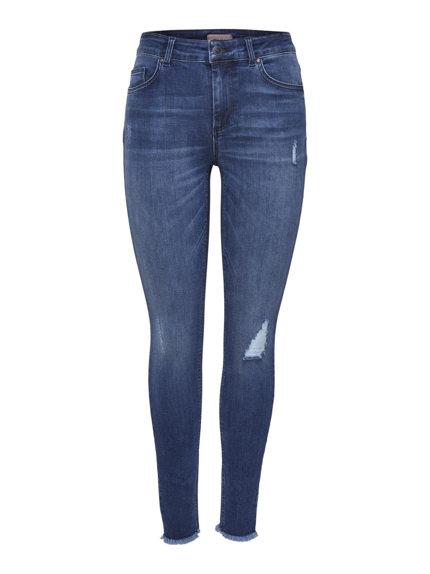 ONLY Women's High Waist Skinny Jeans - Pack of 7 | Stretch Denim Pants for Everyday Wear | Perfect for Work, Casual Outfits & Night Out