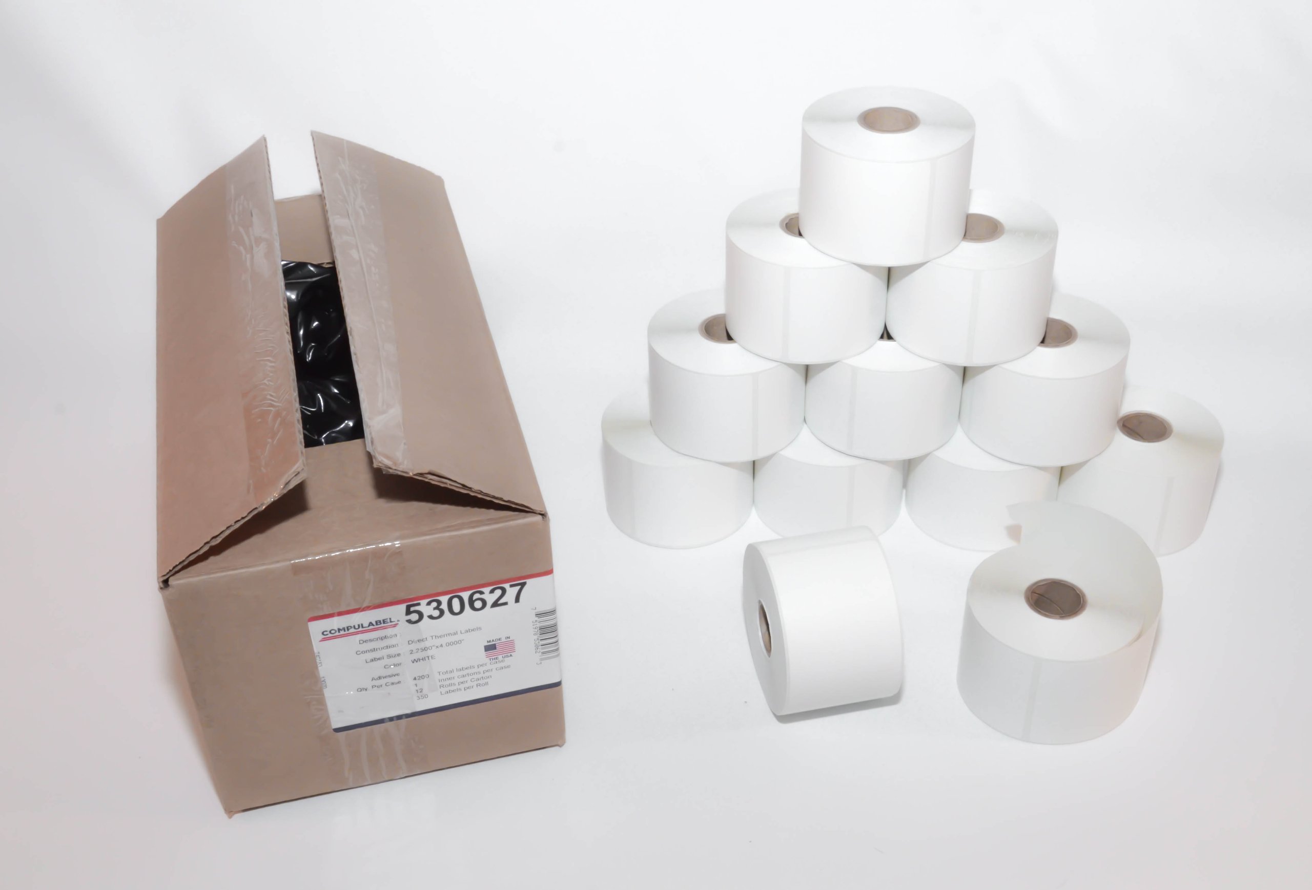 CompuLabel Direct Thermal Labels 2.25