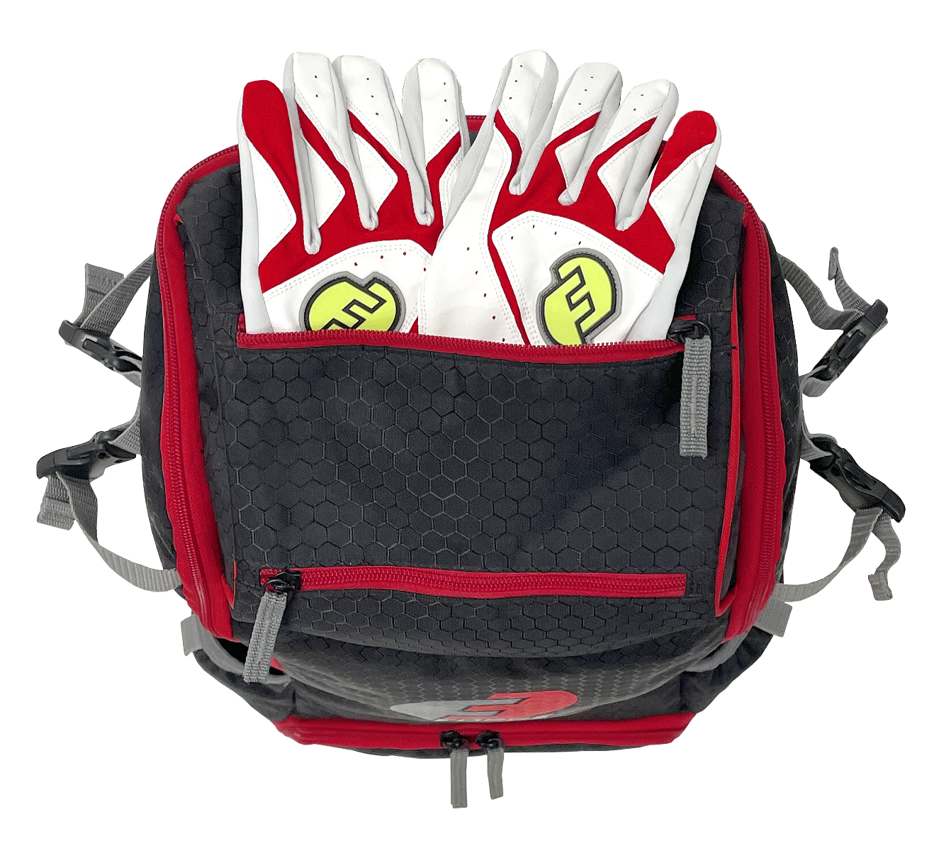 FORCE3 Baseball Bat Backpack - Durable Sports Equipment Bag for Baseball Players & Coaches - Perfect for Training, Games & Travel