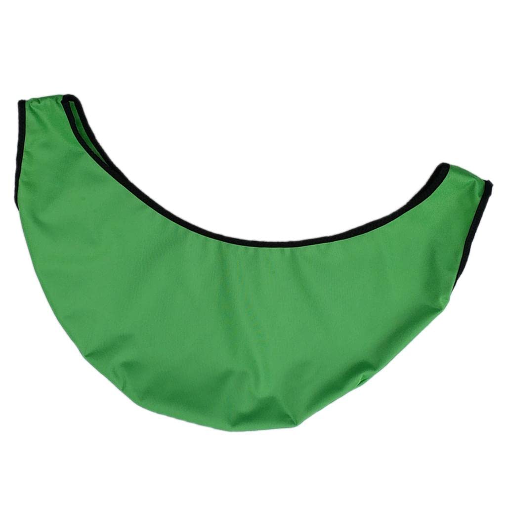 Microfiber Ball Polisher & Cleaner Holder - Bag Storage for Car Detailing, Jewelry & Electronics Cleaning - Green See-Saw Design for Easy Access & Organization