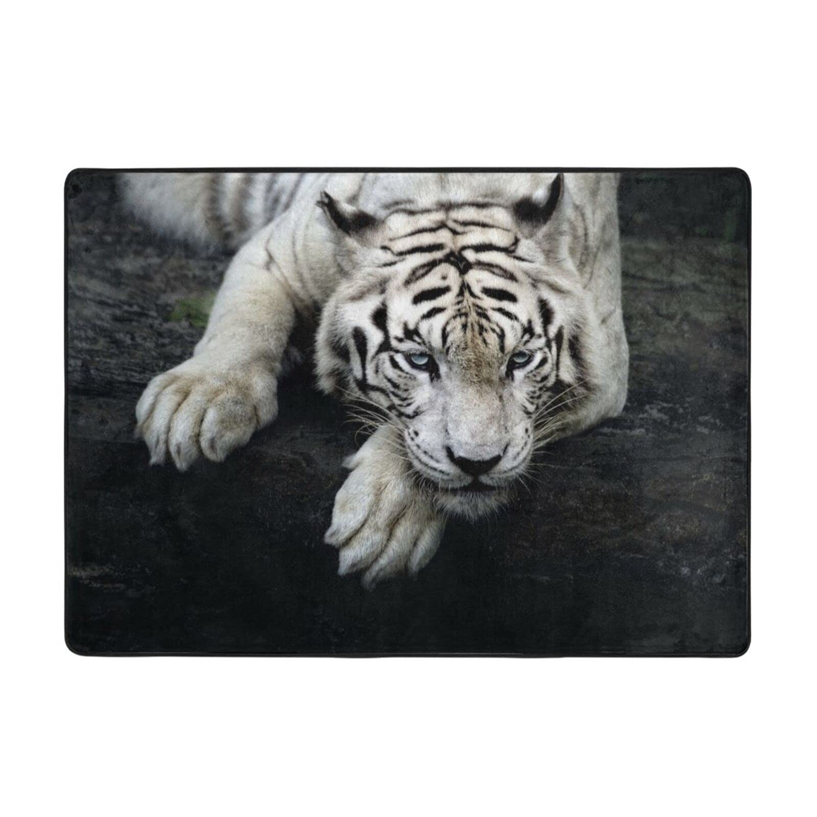 Premium Tiger Print Area Rug - 80