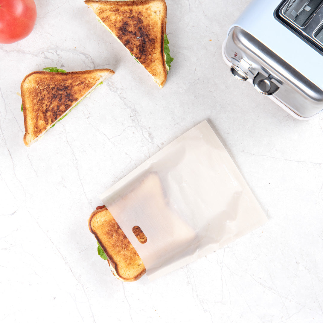 Non-Stick Heat Resistant Toaster Bags - 7.5