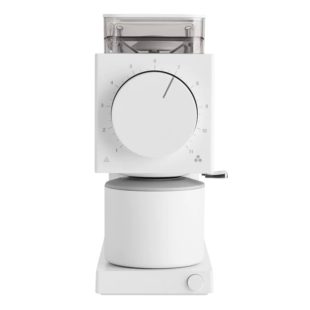 Fellow Ode Brew Grinder Gen 2 - Premium Electric Coffee Grinder for Pour Over, Drip & French Press - Matte White Finish - Perfect for Home Baristas & Coffee Enthusiasts