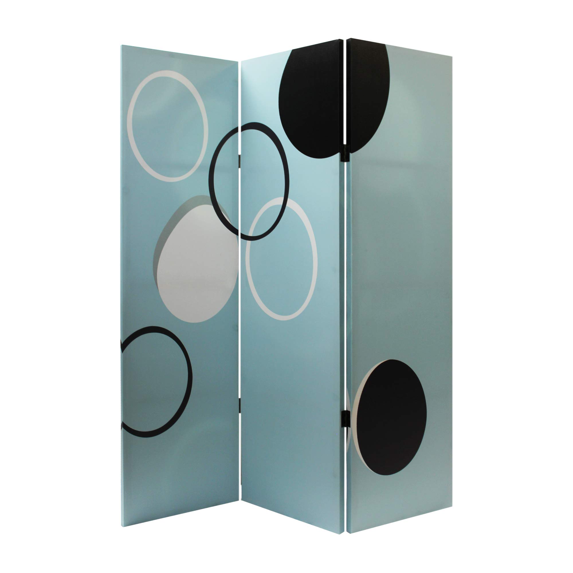 Screen Gems Modalla Room Divider - 6-Panel Folding Privacy Screen for Home & Office - Perfect for Living Room, Bedroom, and Workspace Separation