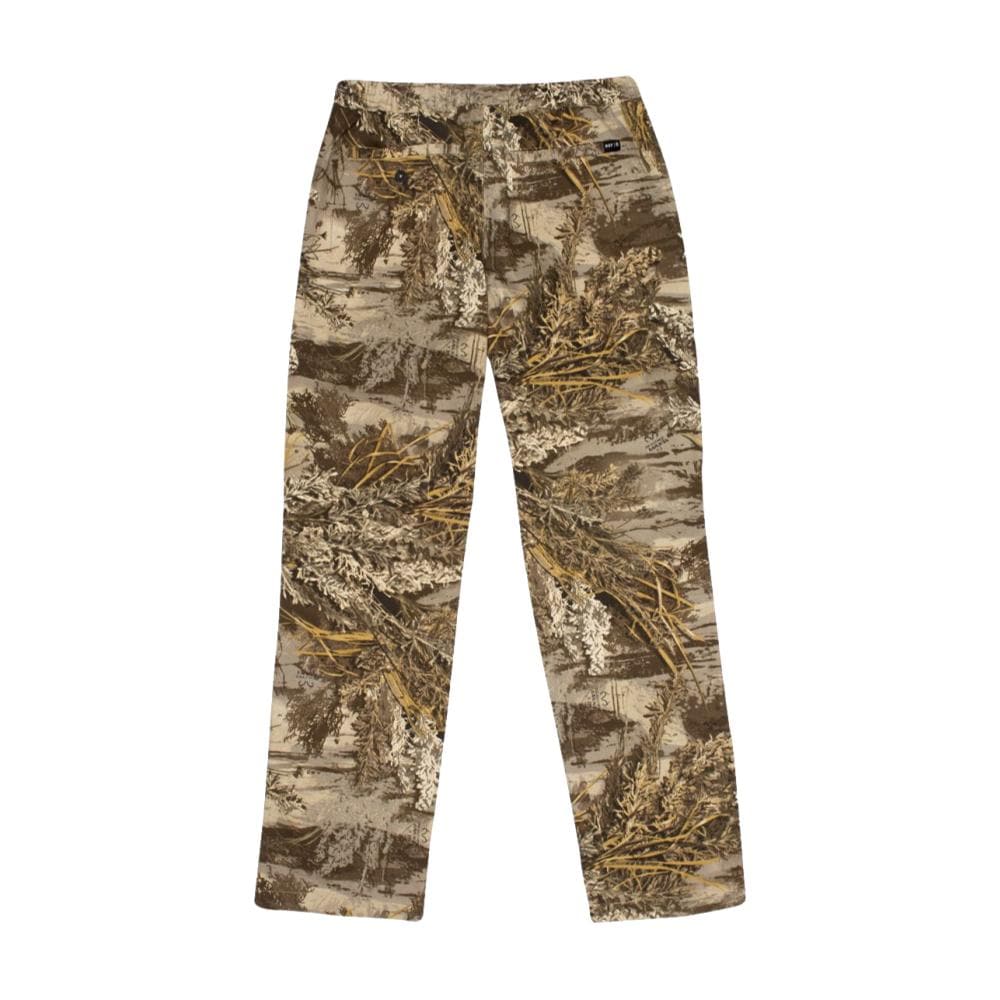 HUF Lincoln Camo Pants for Men - Streetwear Cargo Pants with Multiple Pockets | Perfect for Skateboarding, Urban Fashion & Outdoor Activities