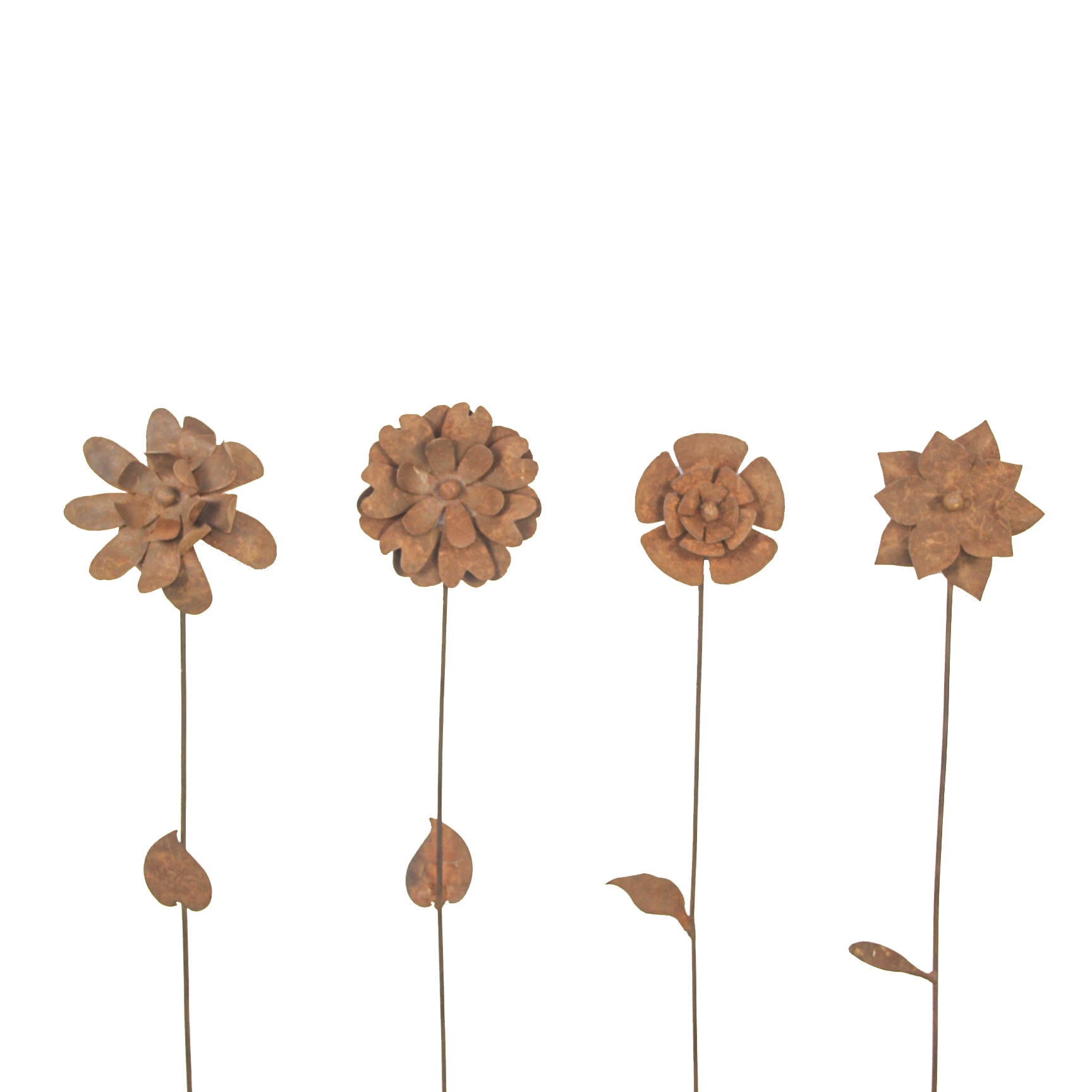 W4093467 Metal Flower Set - Elegant Home Decor for Living Room, Bedroom, and Garden