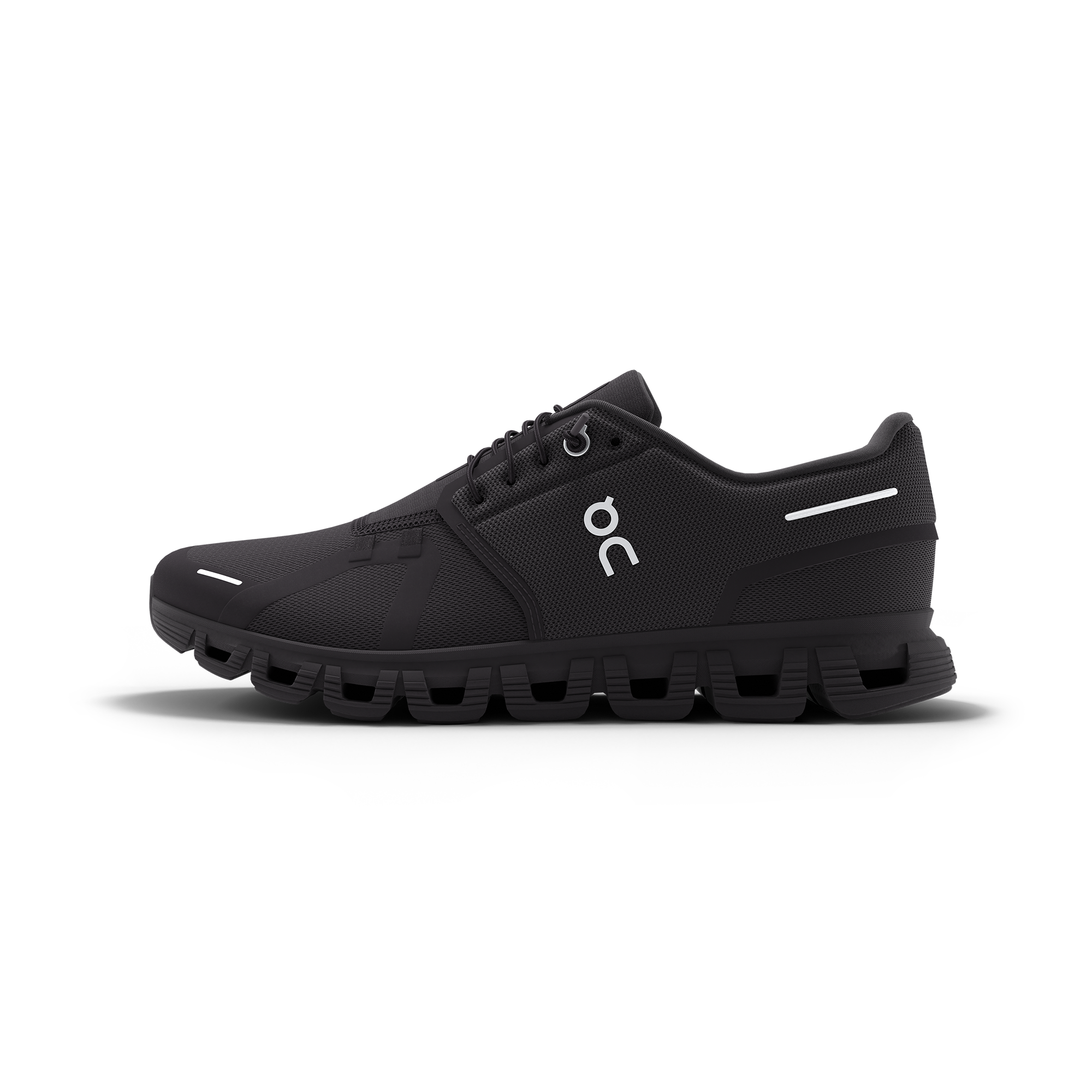 Men's Cloud 6 Running Shoes - Lightweight & Cushioned Black Athletic Sneakers for Jogging, Gym Workouts & Daily Wear