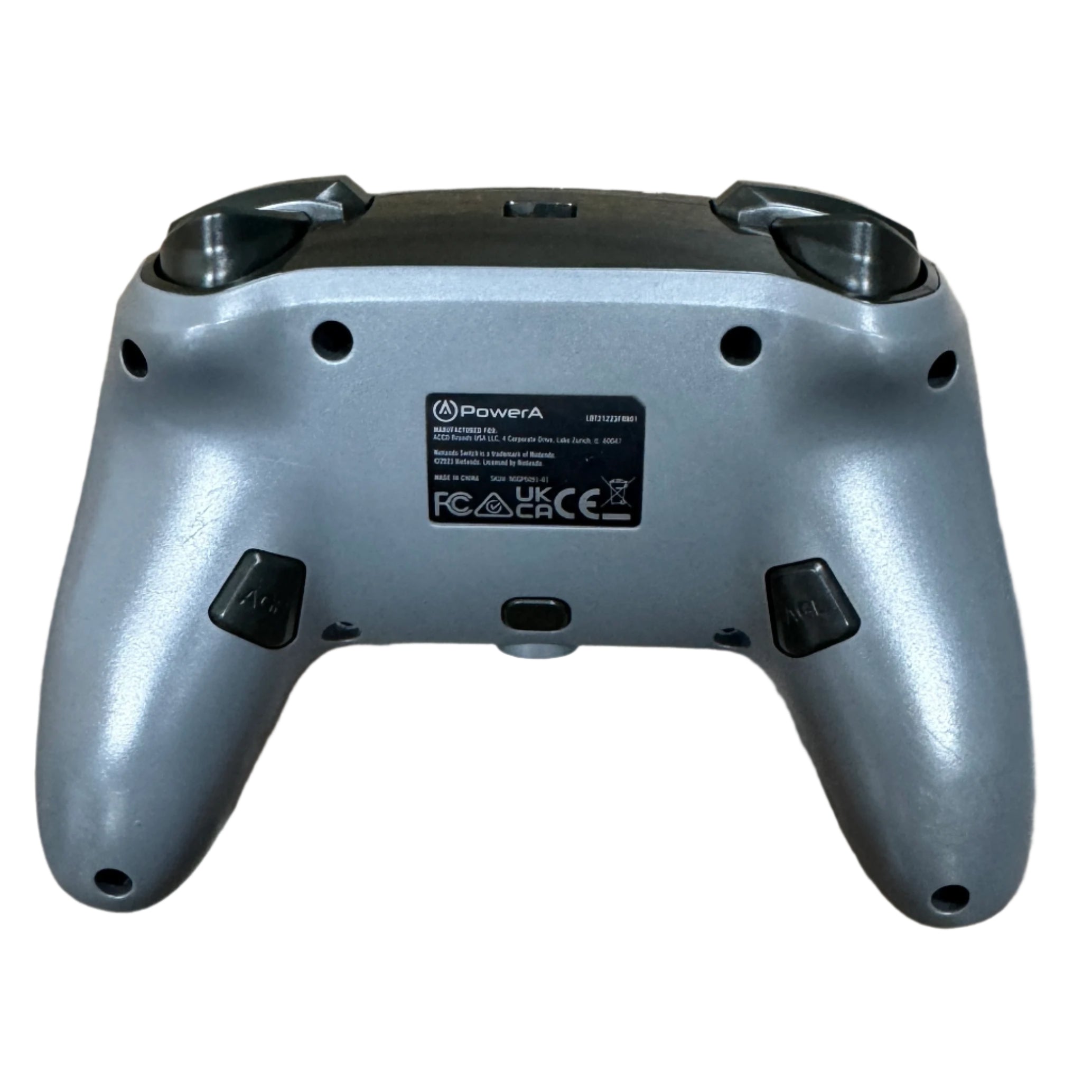 PowerA Enhanced Wired Controller for Nintendo Switch - Pro Gaming Controller with Ergonomic Design & Custom Buttons - Perfect for Super Smash Bros, Mario Kart & Competitive Gaming Sessions
