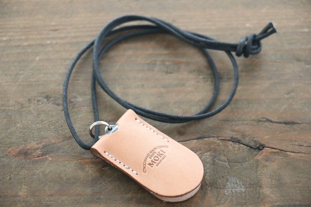 Premium Moki Mini Pendant Pocket Knife - White Mother of Pearl & Abalone Inlay - Compact EDC Knife for Camping, Hiking & Everyday Carry