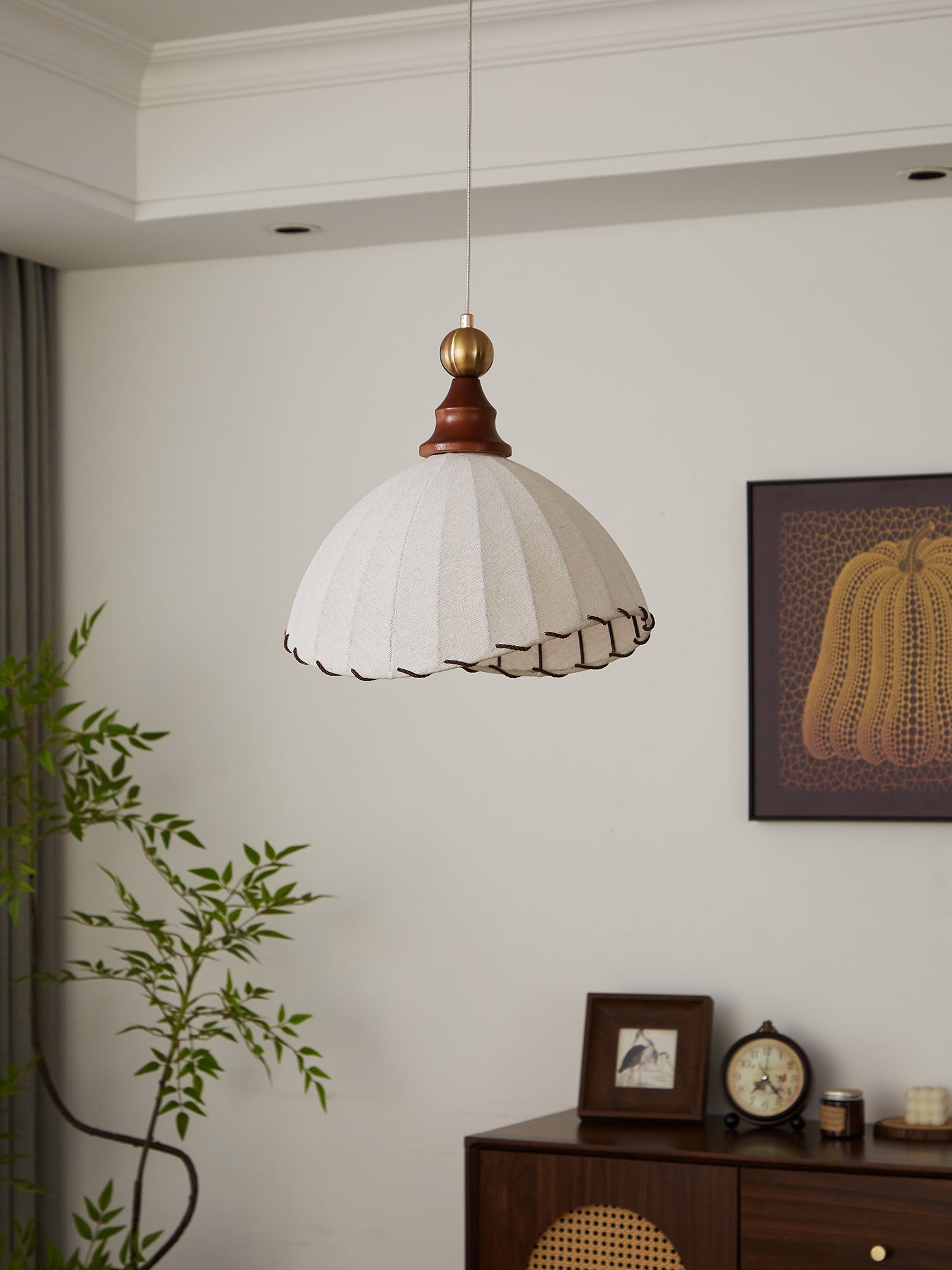 Eldora Modern Pendant Light - Sleek Hanging Fixture for Kitchen Island, Dining Room, or Bedroom Lighting - Adjustable Height & Dimmable LED Bulb Included