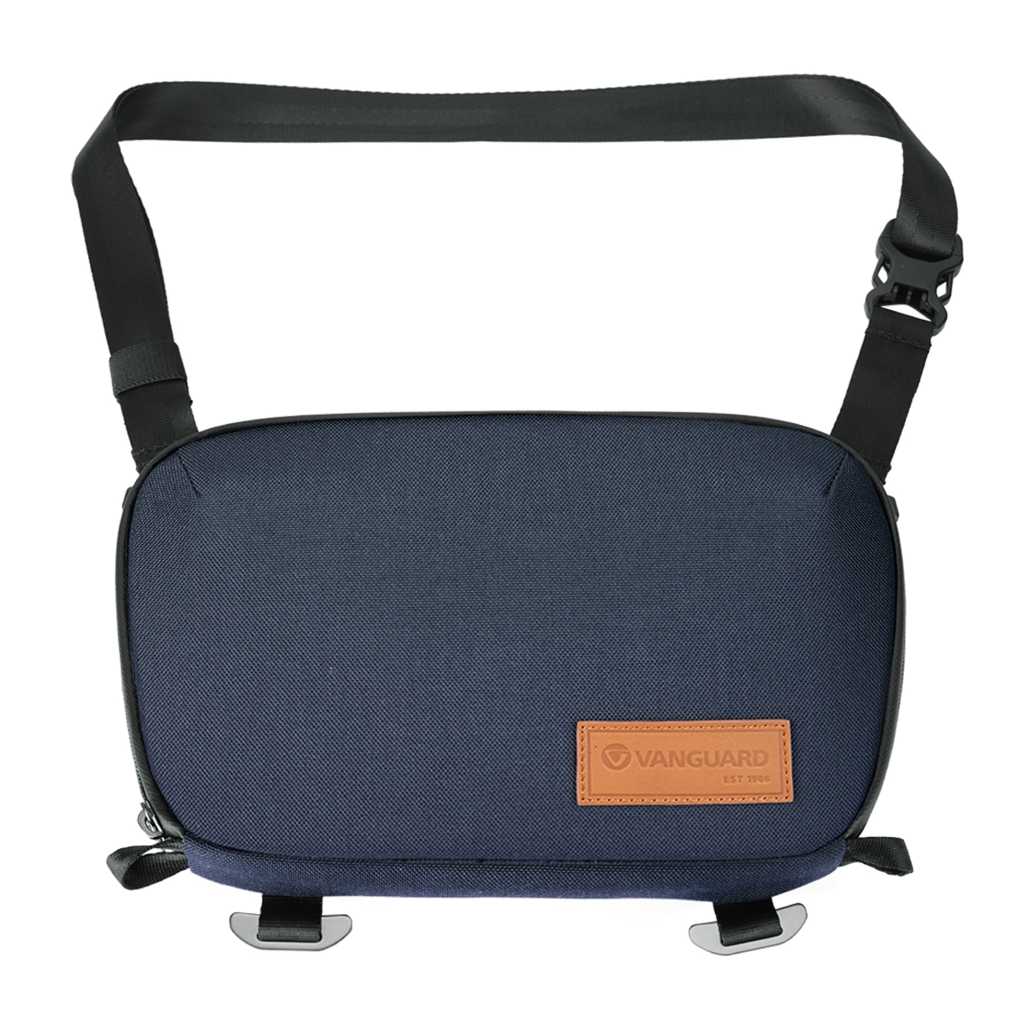 VEO CITY S30 Camera Shoulder Bag with Pouch - Waterproof DSLR/SLR Camera Case for Photographers, Navy Blue - Perfect for Travel, Hiking & Outdoor Photography